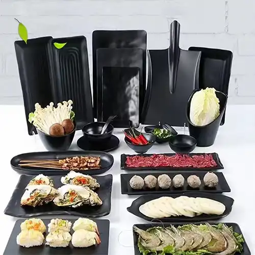 Black series tableware